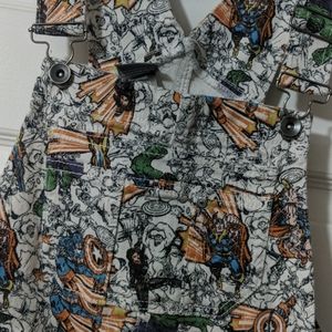 Avengers shortalls